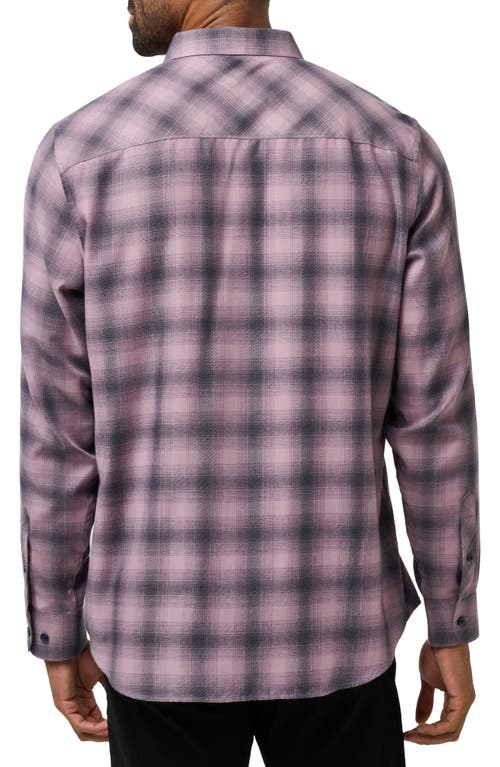 Travismathew Cloud Plaid Flannel Button-up Shirt