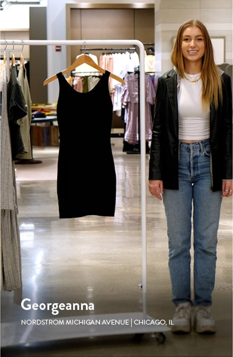 Cotton Jersey Minidress, sales video thumbnail