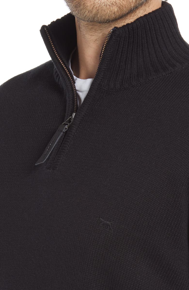 Rodd
Gunn Merrick Bay Quarter Zip Sweater, Alternate, color, Coal