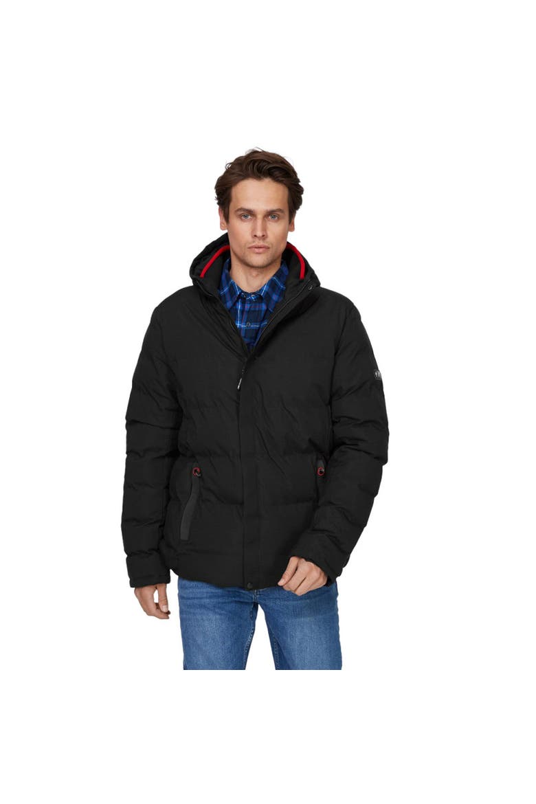 Habbton Padded Jacket, Alternate, color, Black