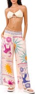 Agua Bendita Janis Alina Wide Leg Cover-Up Pants
