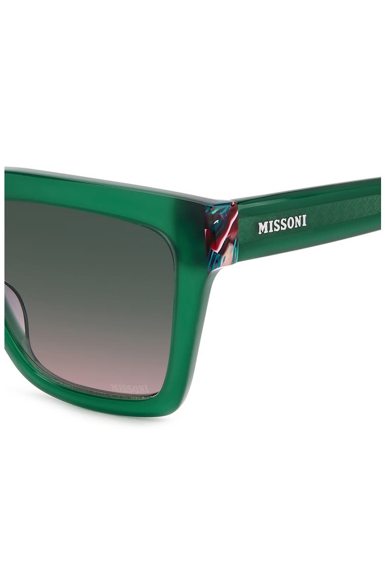 55mm Rectangular Sunglasses, Alternate, color, 0IWB-JP