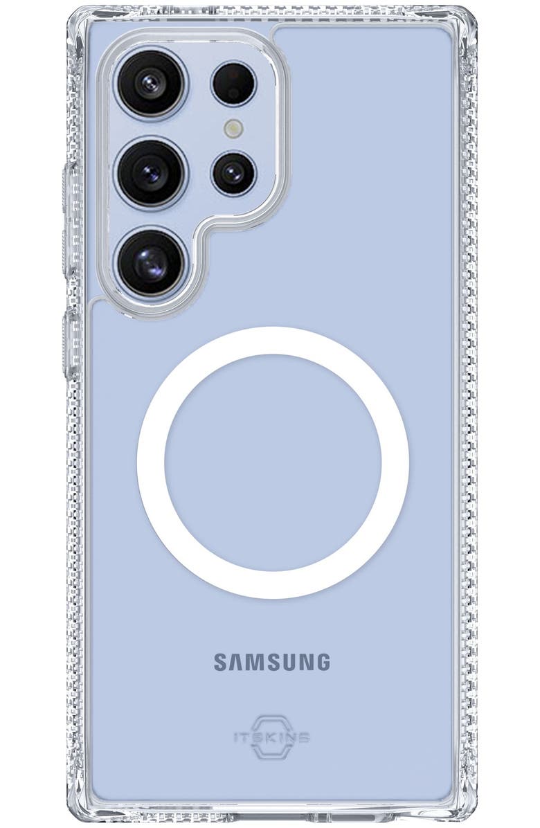 ITSkins Hybrid_R Clear MagSafe Case for Samsung Galaxy S25 Ultra, Main, color, Clear