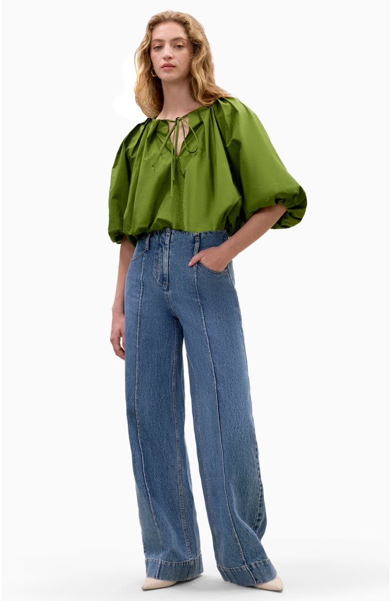 Rebecca Taylor Dax Denim Pant, Main, color, Dax Wash