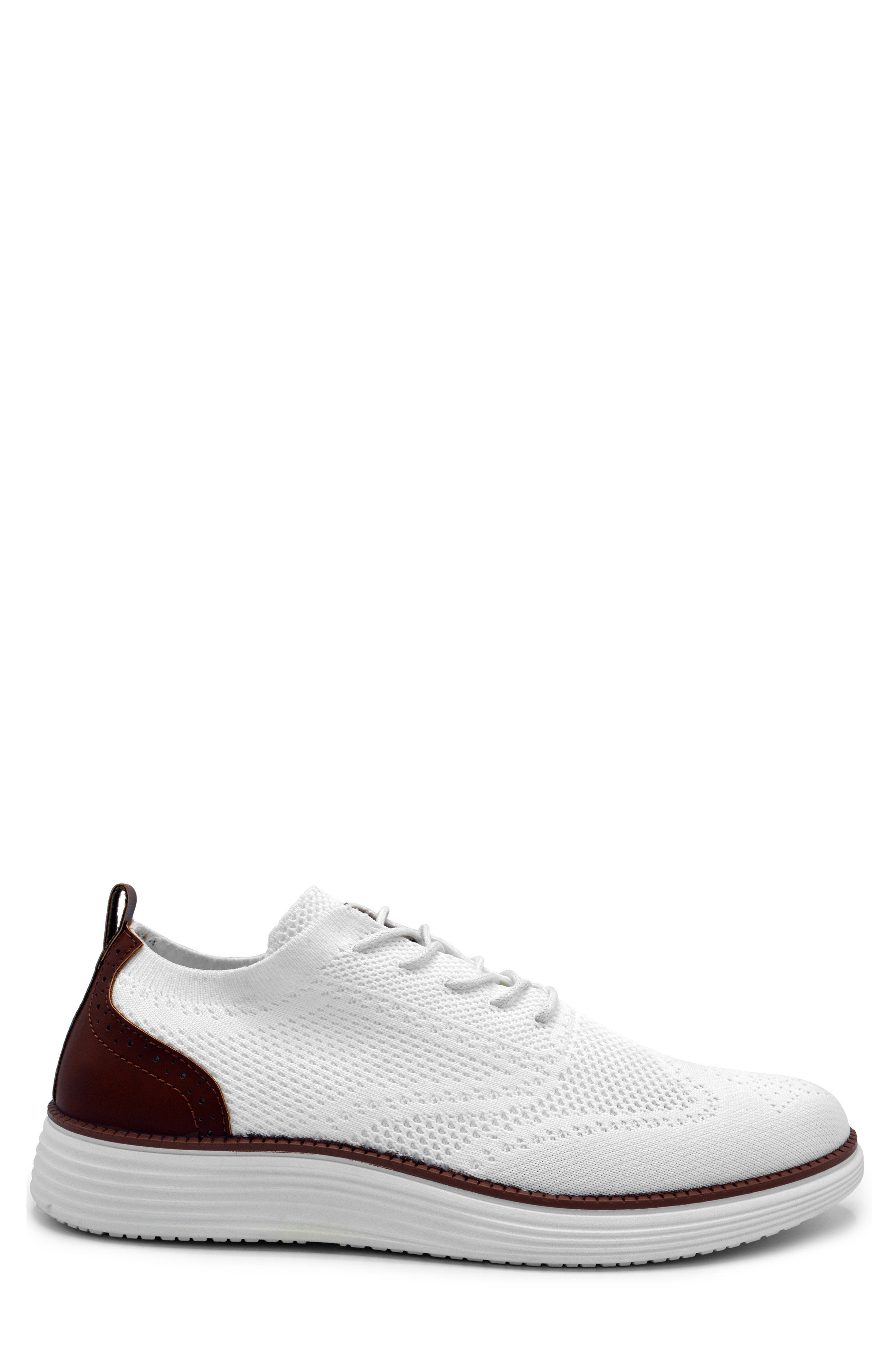 Olney Wingtip, Alternate, color, WHITE