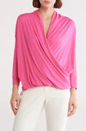 PATRIZIA LUCA Crossover Woven Top