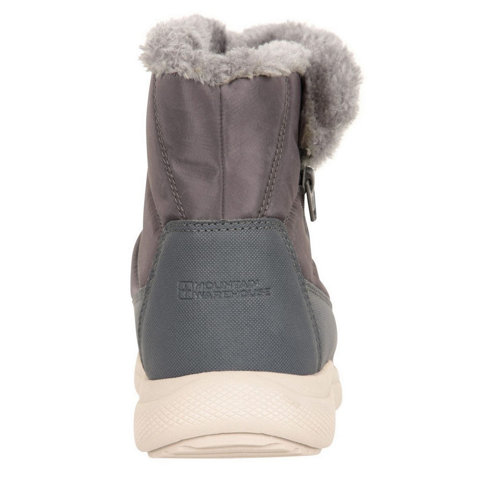 Boston Fleece Lined Snow Boots, Alternate, color, Gray