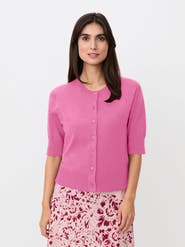 Masai Copenhagen Malopus Half-Sleeve Knitted Cardigan