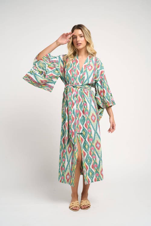 Guadalupe Design Anisa Ikat Kimono In Multi