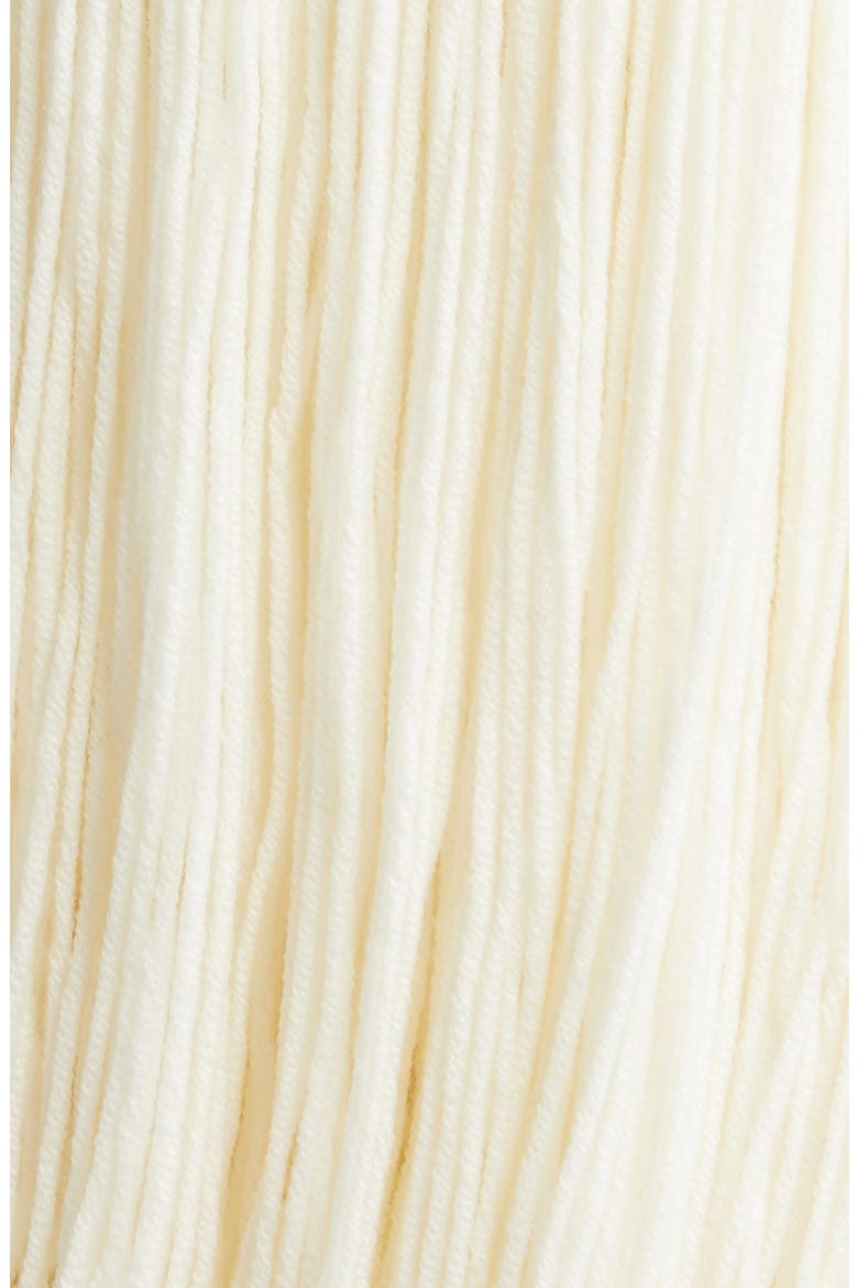 Fringes Skirt, Alternate, color, BLANC CASSE