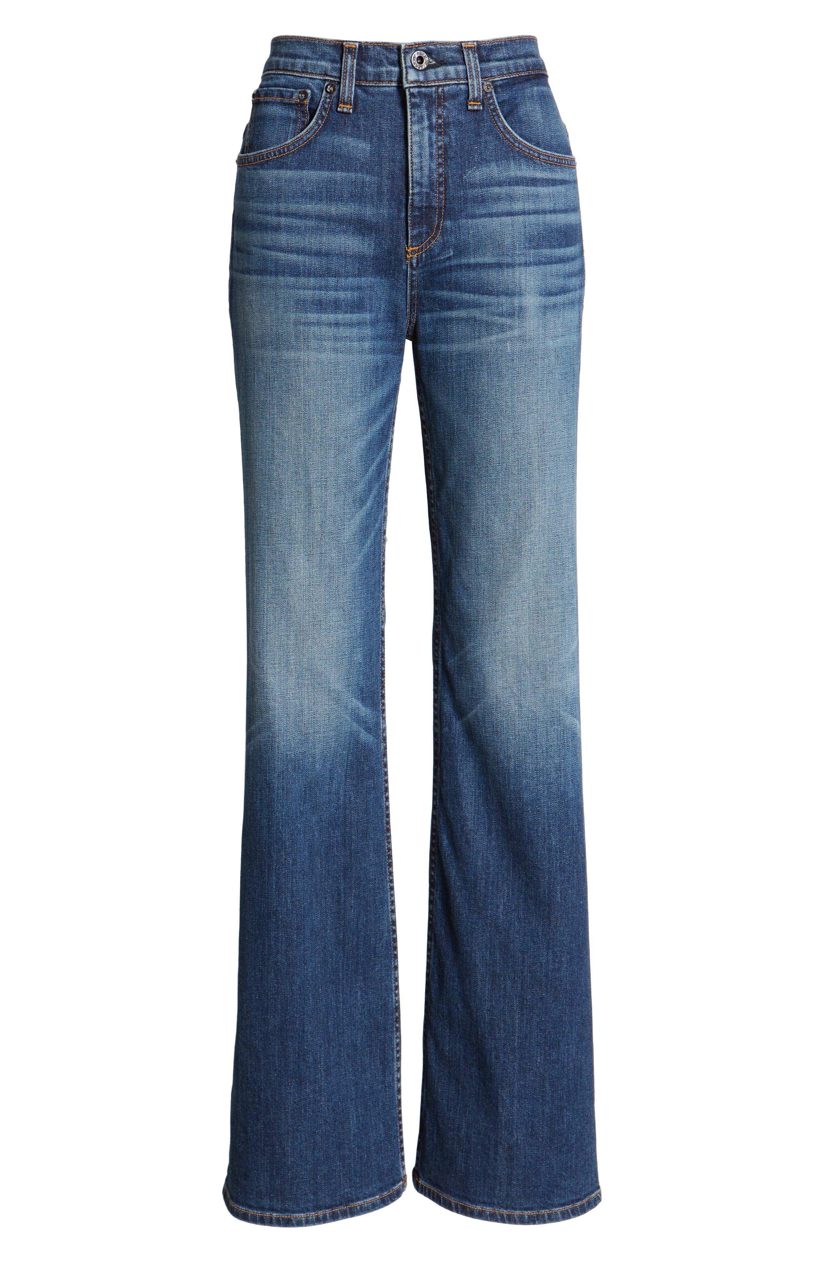 ASKK NY High Waist Straight Kick Jeans | Nordstrom