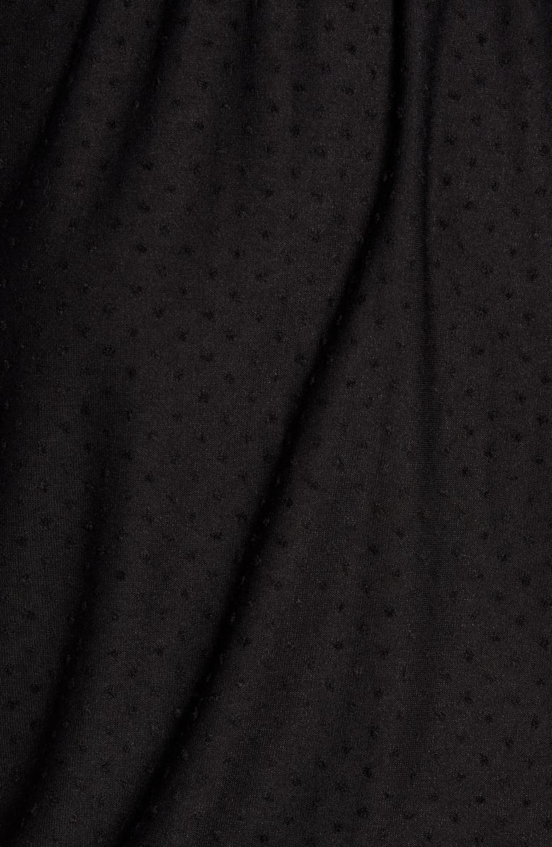 Madewell Texture & Thread Clip Dot Ruffle Top, Alternate, color,