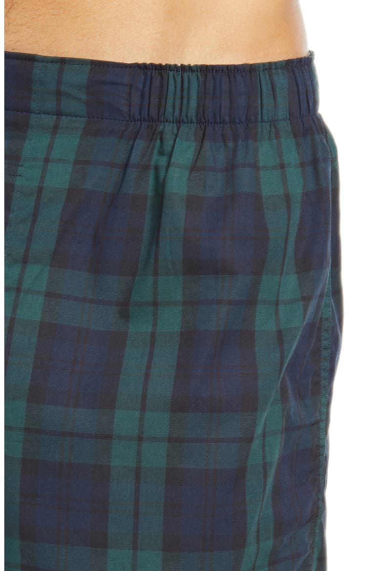 3-Pack Assorted Woven Cotton Boxers, Alternate, color, BLACK
