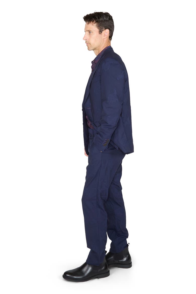 Jaques Wool Blazer, Alternate, color, Navy