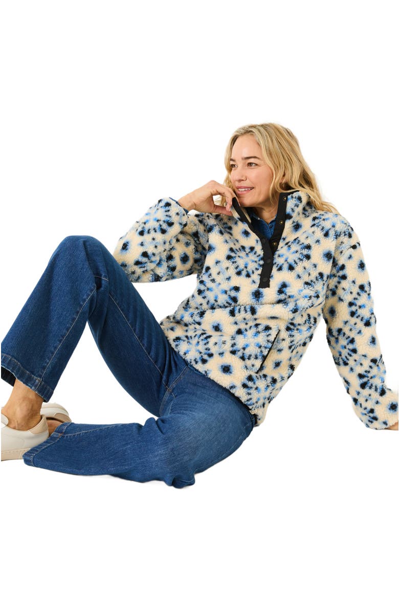 FatFace Printed Fleece Sweatshirt, Alternate, color, 