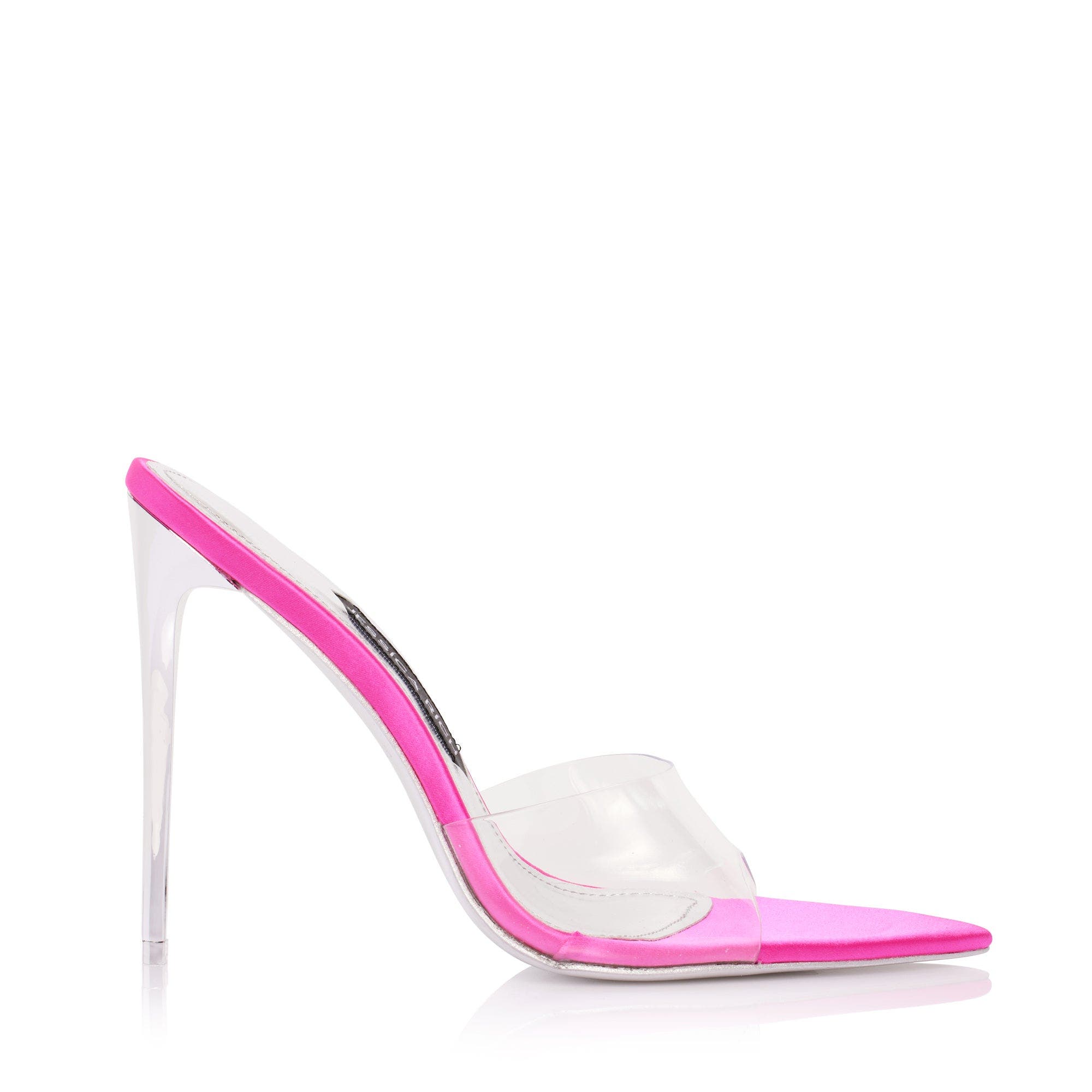 JESSICA RICH Racy Mule Sandal, Main, color, Satin Pink