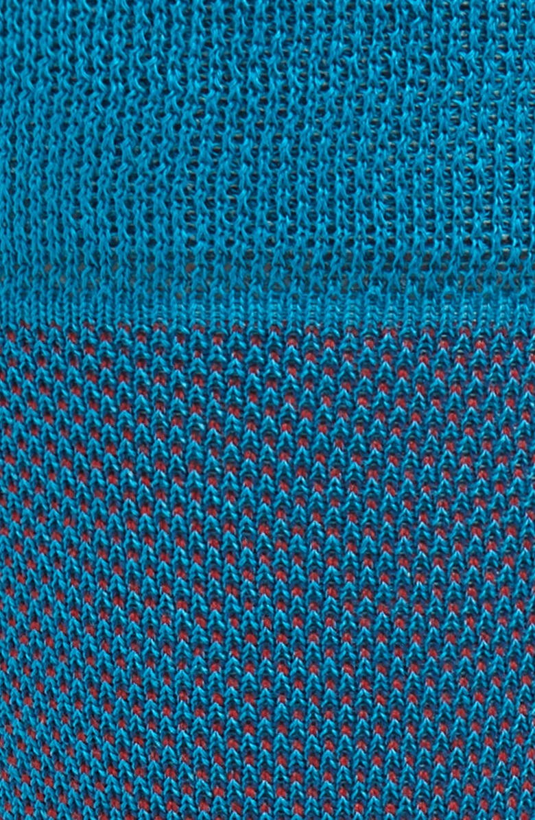 Ted Baker London Textured Socks, Alternate, color, Mid Blue