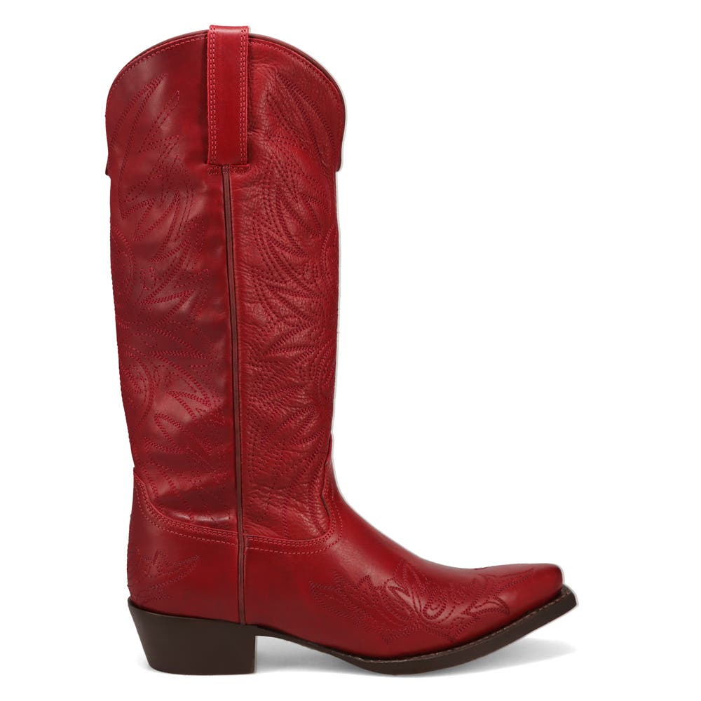 Magnolia Snip Toe Western Boot, Alternate, color, Red