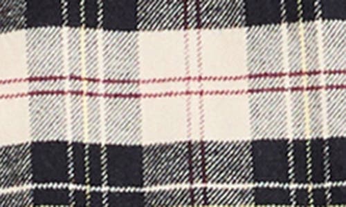 Denimist Plaid Flannel Shirt Jacket In Black