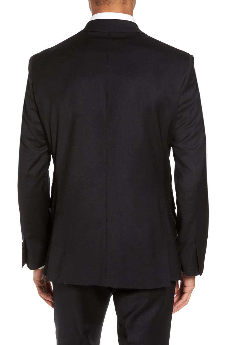 Strong Suit Trim Fit Stretch Solid Wool Blazer, Alternate, color, 