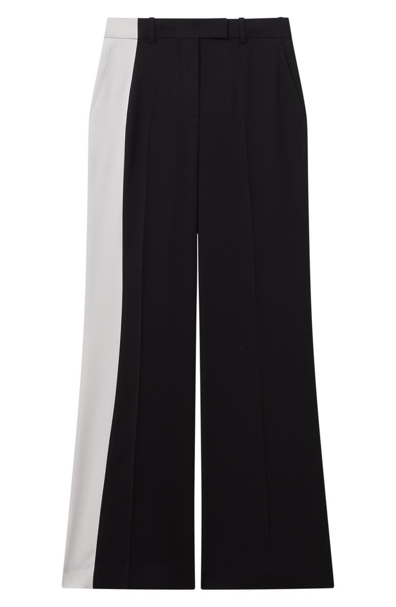 Reiss Saffron Colorblock High Waist Wide Leg Pants, Alternate, color,