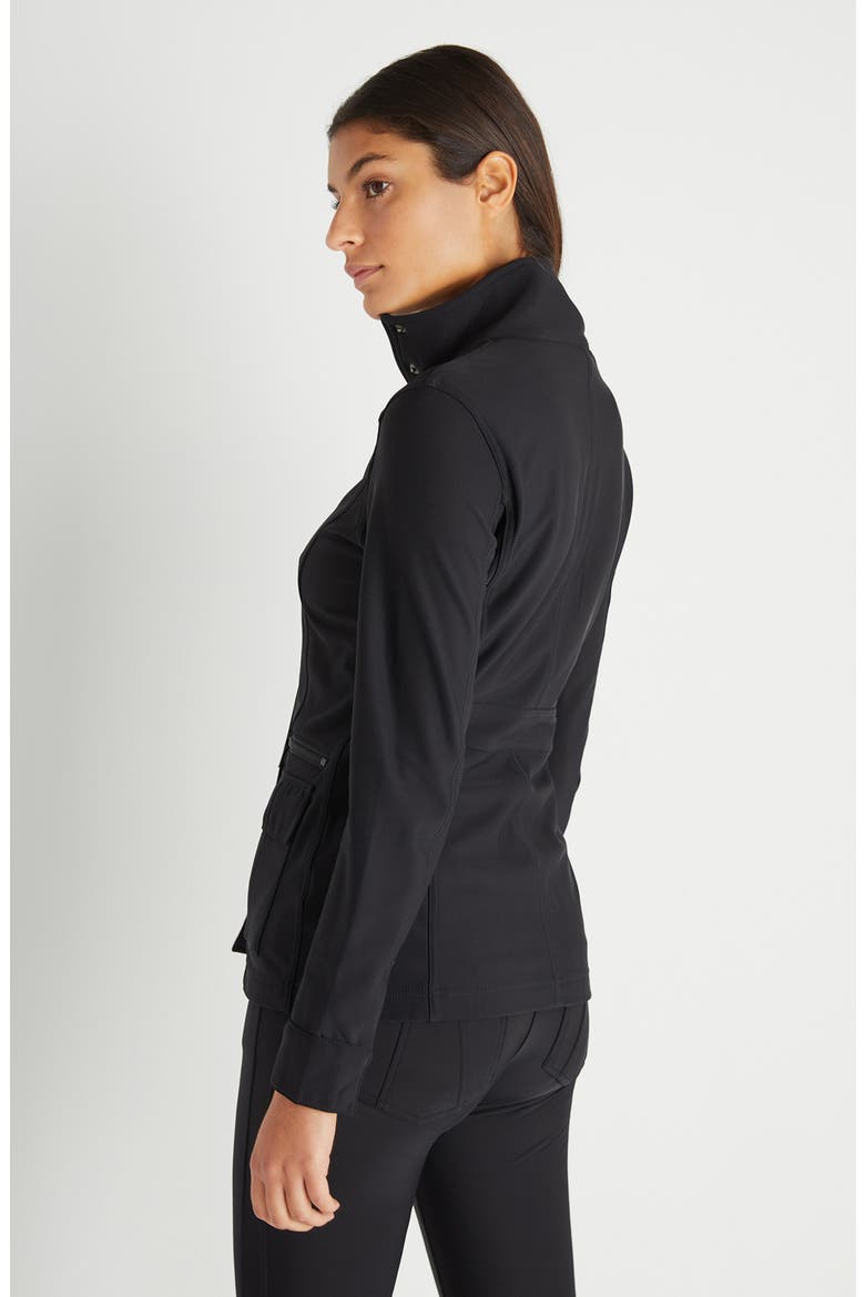 Kenya Cozy Fleece-Lined Jacket, Alternate, color, Black