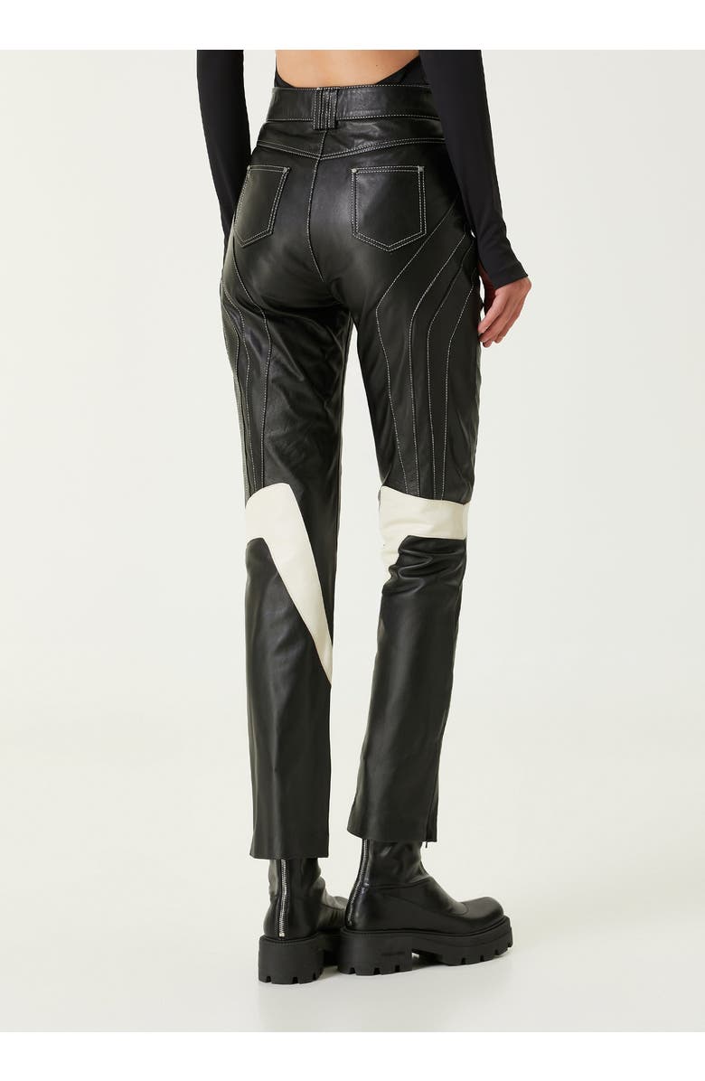 PCFG Boomerang Leather Pant, Alternate, color, Leopard