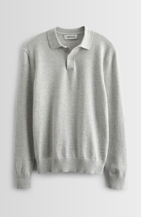 Kids' Cotton Polo Sweater (Big Kid)