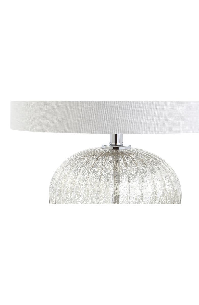 JONATHAN Y Judith Mercury Glass LED Table Lamp, Alternate, color, Mercury Silver