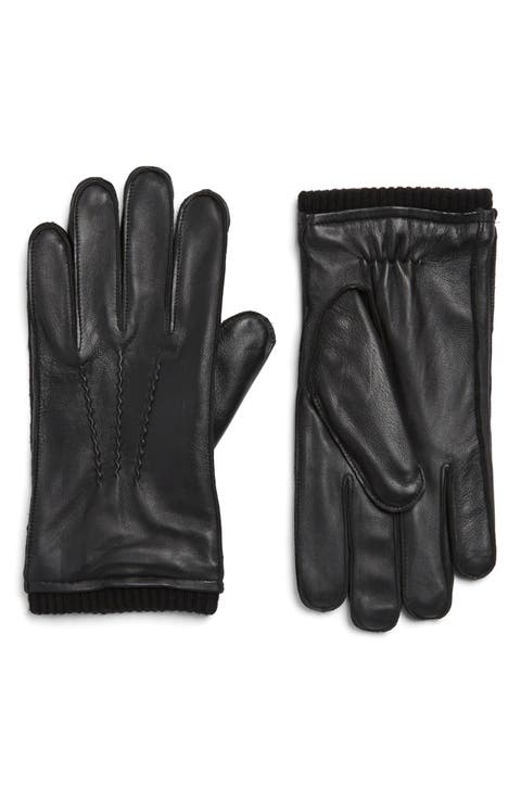 Boxed Leather Gloves