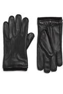 Bruno Magli Boxed Leather Gloves