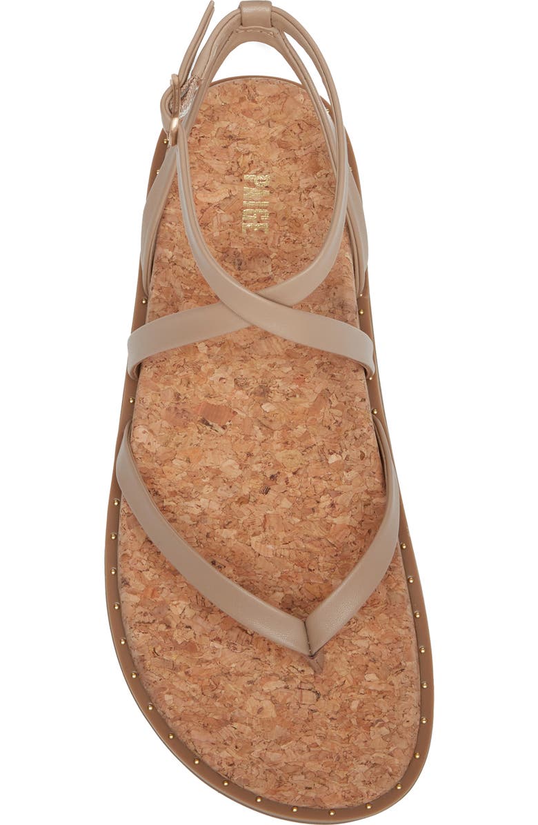 PAIGE Zana Strappy Sandal, Alternate, color, Sand