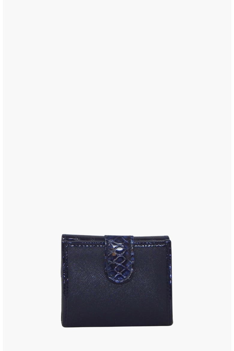 Grace Mini Wallet 530, Alternate, color, Navy / Beige