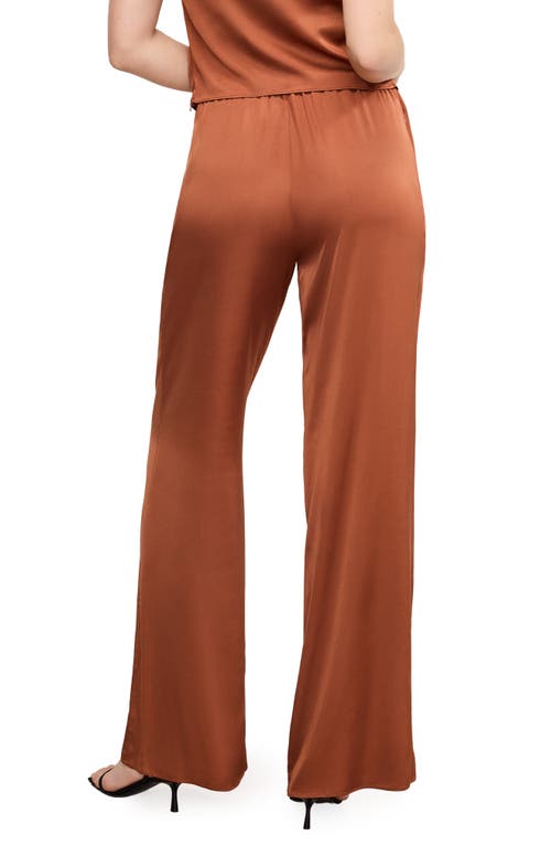 GOOD AMERICAN GOOD AMERICAN SATIN PULL-ON PANTS 