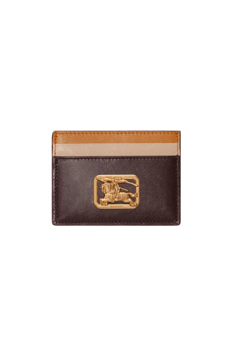 Burberry Rider Card Case, Main, color, Vineyard Red/Pink