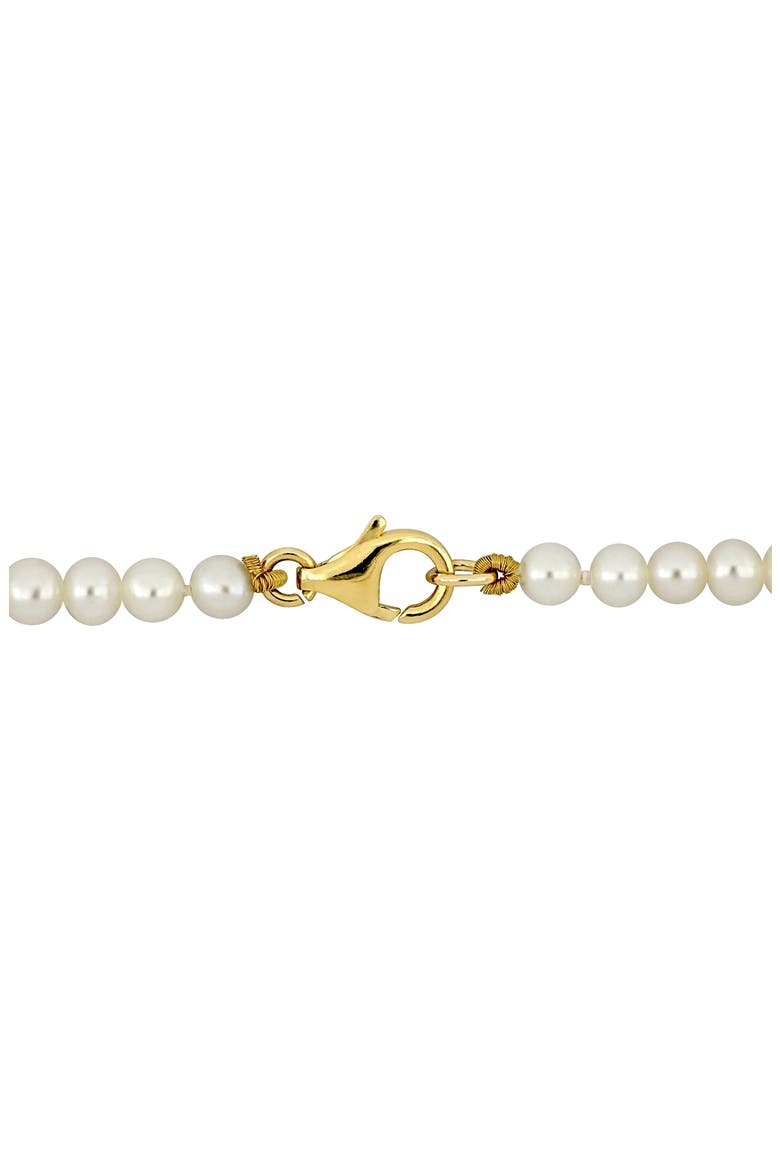 Cultured Freshwater Pearl Necklace & Bracelet Set, Alternate, color, WHITE