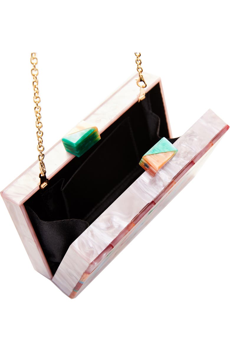 Like Dreams Geometric Box Clutch, Alternate, color,