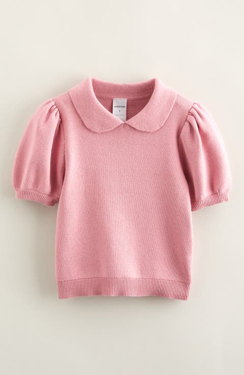 Kids' Puff Sleeve Sweater (Toddler, Little Kid & Big Kid)