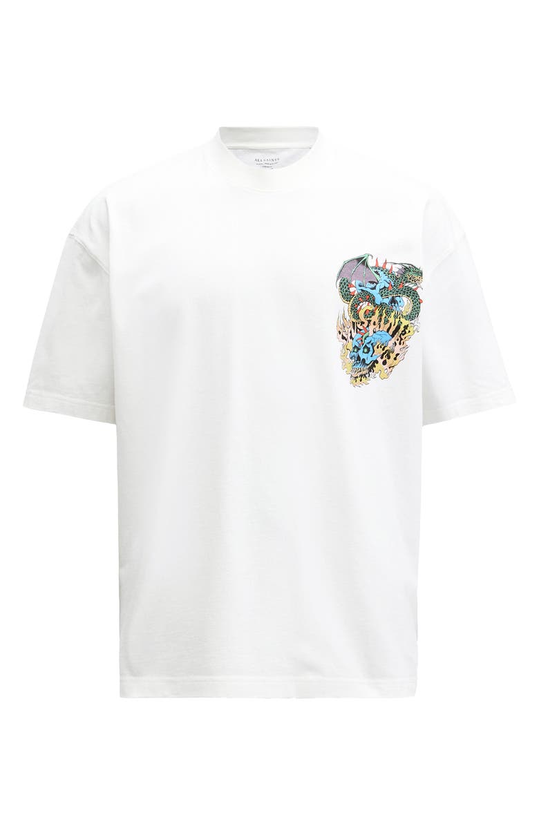 AllSaints Writher Cotton Graphic T-Shirt, Alternate, color, 