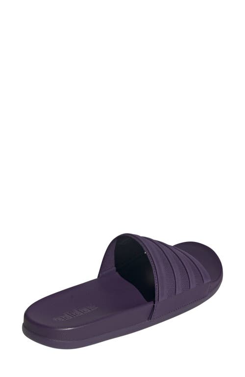 Adidas Originals Adidas Adilette Comfort Slide Sandal In Purple