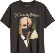 Merch Traffic Smashing Pumpkins Peaking Port Crop Graphic T-Shirt