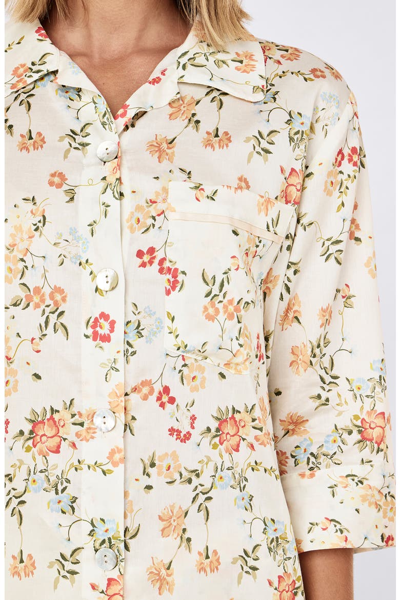 Amber Crop Pajamas, Alternate, color, PEACH PARFAIT