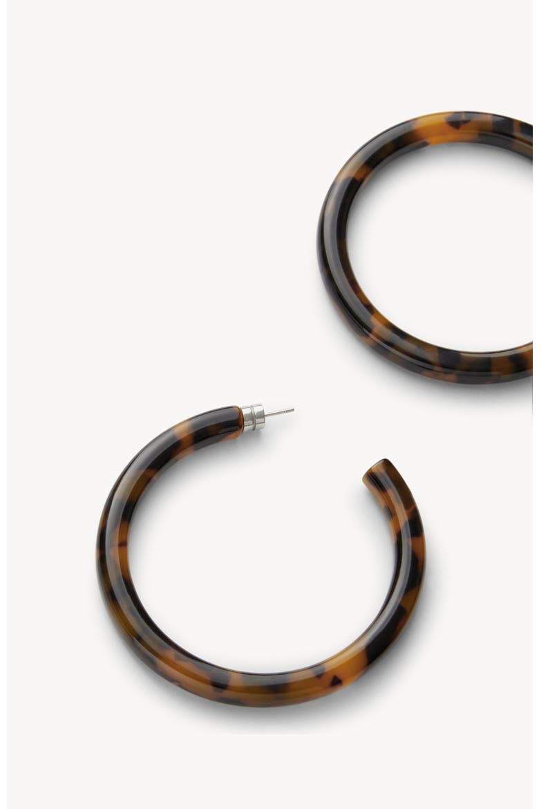 Bold Hoops, Alternate, color, Classic Tortoise