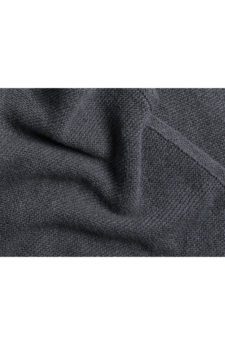 Parachute Soft Spun Cotton Blend Knit Throw Blanket, Alternate, color, 