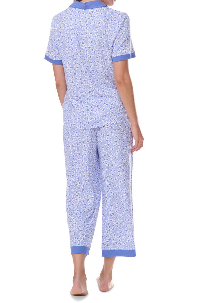 Splendid Notch Collar Pajamas, Alternate, color, Starflower Ditsy
