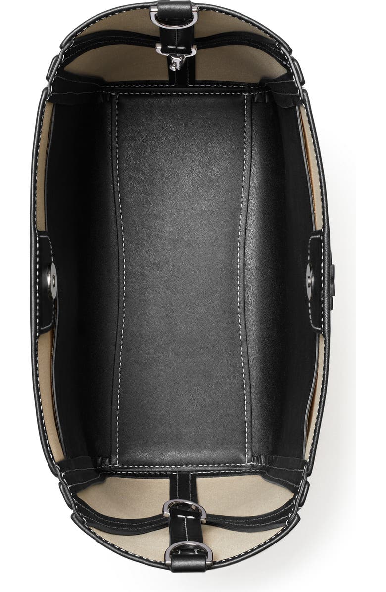 Tory Burch McGraw Canvas Bucket Bag, Alternate, color,