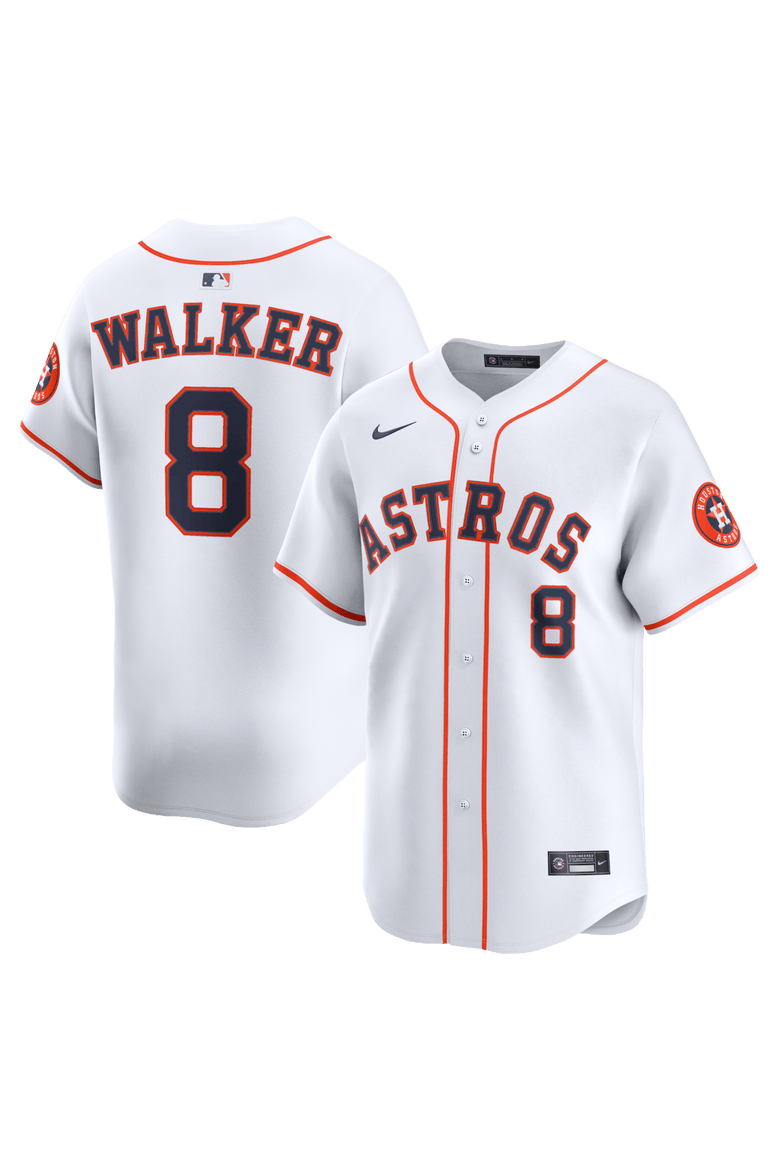 Men's Nike Christian Walker White Houston Astros Home Limited Player Jersey, Alternate, color, White