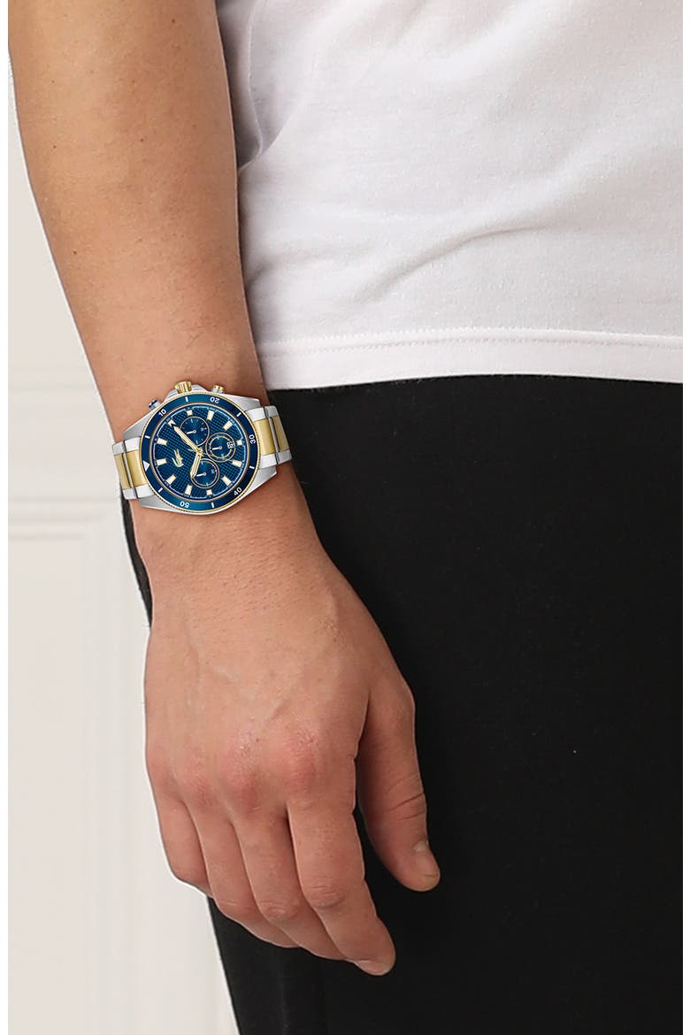 Mainsail Chronograph Two-Tone Bracelet Watch, 43mm, Alternate, color, TWO TONE