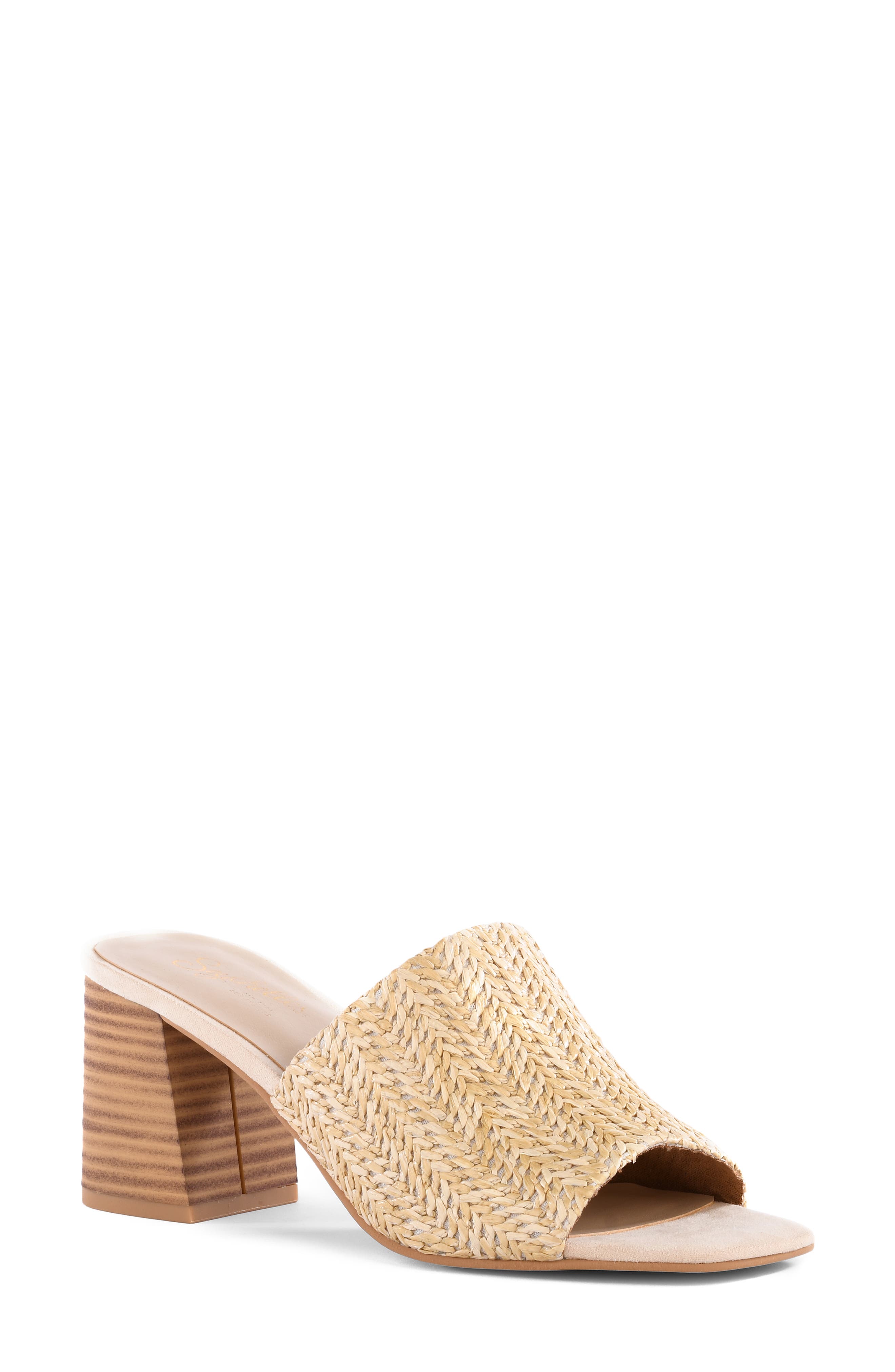 Seychelle Adapt Slide Sandal, Main, color, NATURAL RAFFIA