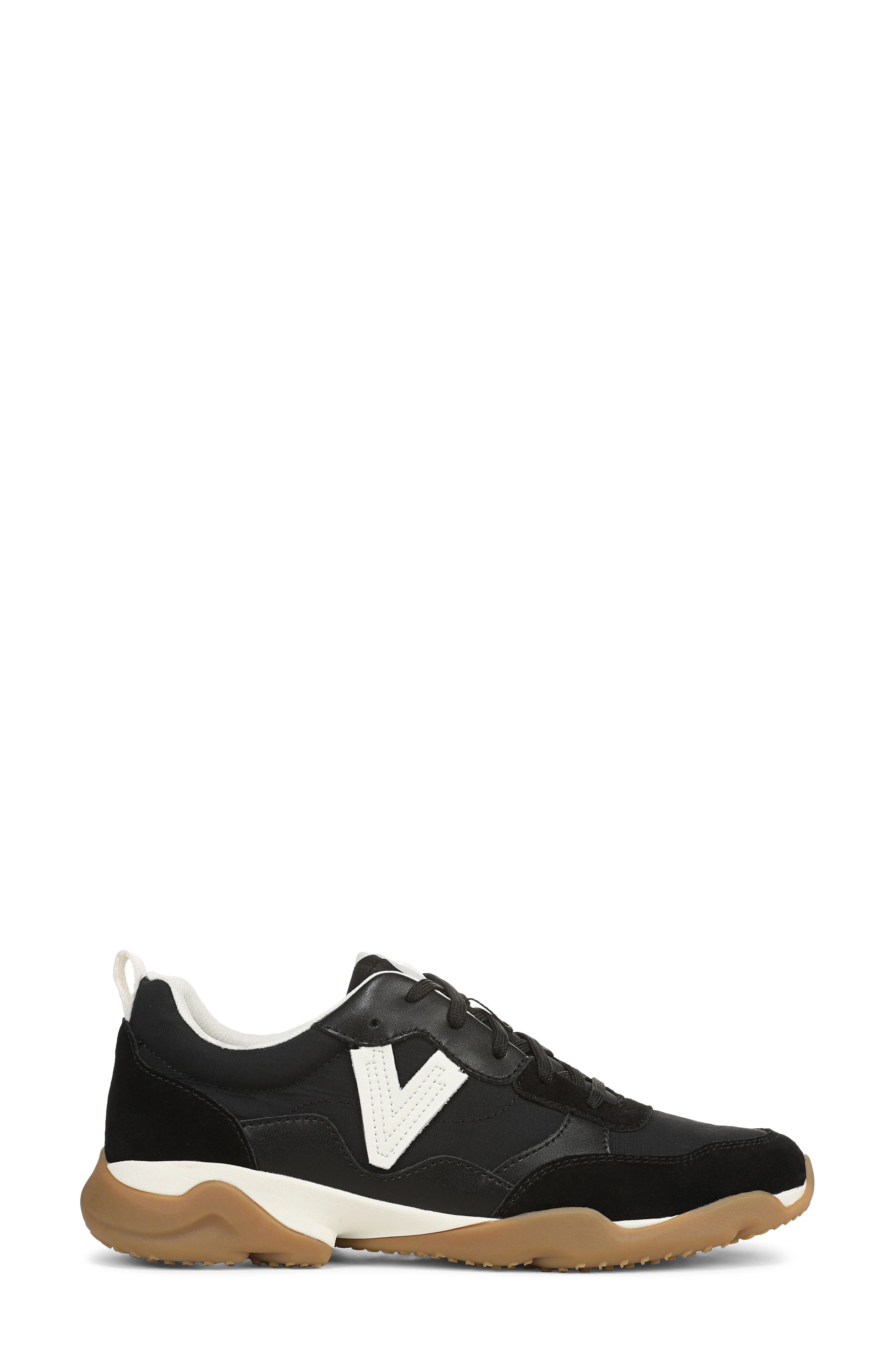 Vionic Slim Glide Sneaker, Alternate, color, Black